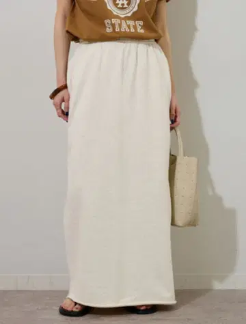 새상품 JOURNAL STANDARD relume 맨투맨 맥시 스커트