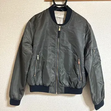ZARA BASIC 블루종 MA-1 아우터 M