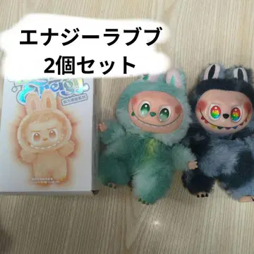 봉제 인형 세트 (그린과 블랙)