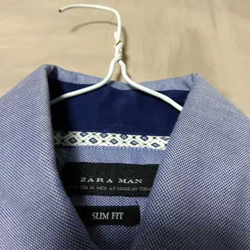 ZARA MAN 슬림핏 긴팔 셔츠 M