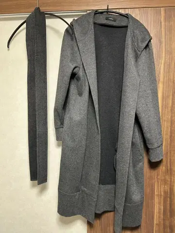 modify 그레이 롱 코트 42