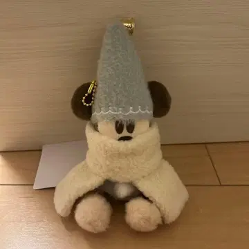 [택 포함 미사용 새상품] 리루리루 인형 배지 스카이블루 2025