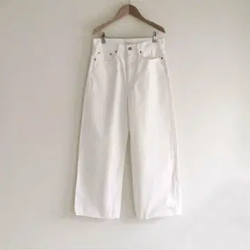 JOURNAL STANDARD 12.5oz 루즈 데님 팬츠 화이트 38