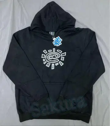 always 그래픽 프린트 블랙 후드티