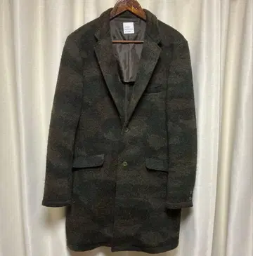 URBAN RESEARCH DOORS 체스터 코트 카모플라쥬 카모 패턴