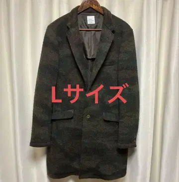 URBAN RESEARCH DOORS 체스터 코트 카모플라쥬 카모 패턴