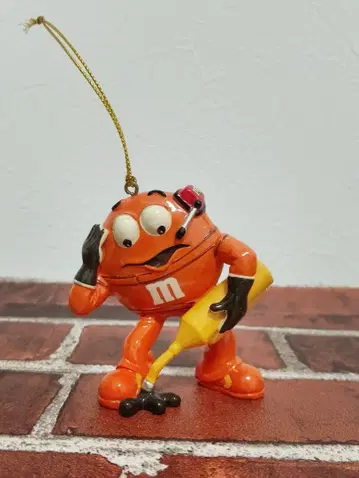 M&M's NASCAR 기념 오너먼트 오렌지