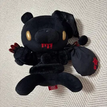 그루미 봉제 인형 블랙 산타 산타클로스