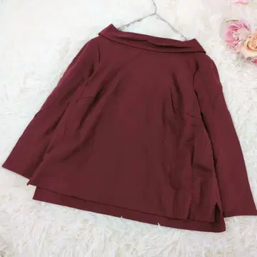 NATURAL BEAUTY 티셔츠 상의 보르도 36