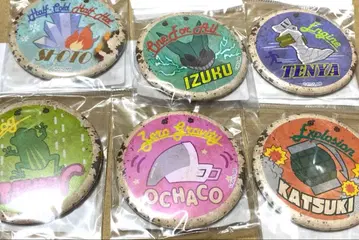 레어 히로아카 쇼와 레트로풍 간판 캔뱃지 6개