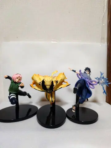 나루토 피규어 3체 세트