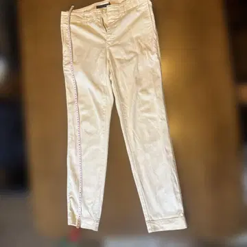 아이보리 캐주얼 팬츠 약 90cm