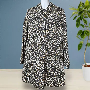 [포에버21] 레오파드 무늬 코튼 코트