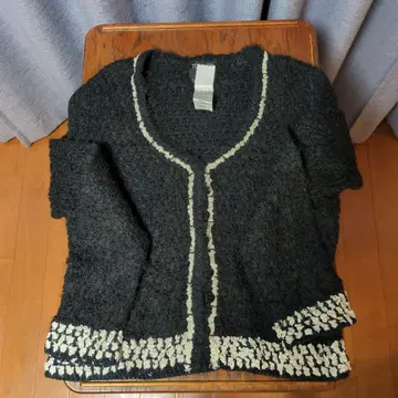 TOMASO 블랙 가디건 사이즈 40