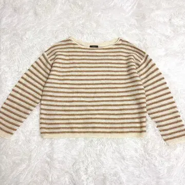 theory 알파카 보더 니트