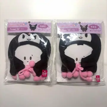 산리오 쿠로미 보다 더 큰 봉제인형 판초