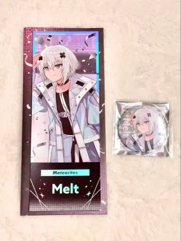 멜트 다 텐시 스토페스 캔뱃지 랜덤 홀로그램 티켓 2종 세트