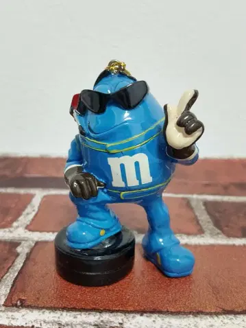 M&M's NASCAR 기념 오너먼트 블루