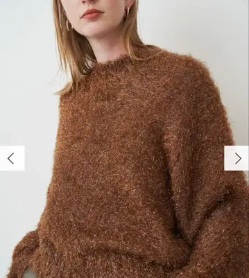 엘렌딕 FILM LAMEKT 브라운 라메 니트