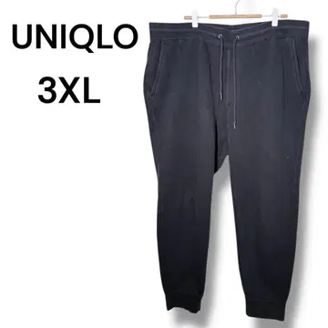 유니클로 보아 안감 조거 팬츠 3XL 블랙 남성용