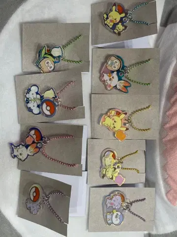 포켓피스 무지개별 캔디 트윈 참 9종 세트