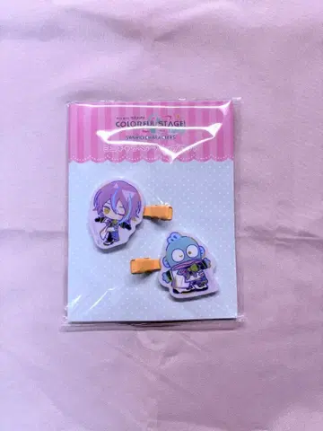 프로세카 산리오 콜라보 미니 캐릭터 헤어 클립 세트 카미시로 루이