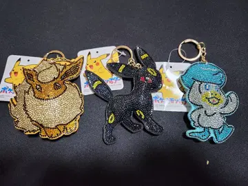 포켓몬 큐빅 키링 블래키 부스터 꾸왁스 세트