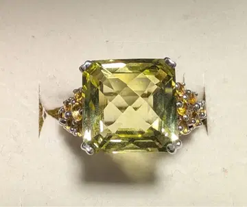 레몬 시트론 실버 반지