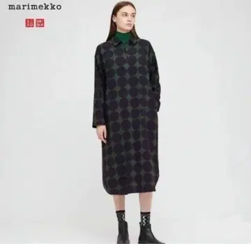 미개봉 새상품 UNIQLO marimekko 셔츠 원피스 마리메꼬 S