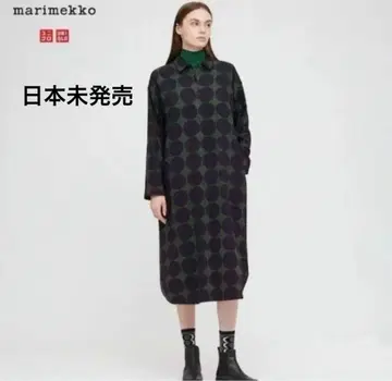 미개봉 새상품 UNIQLO marimekko 셔츠 원피스 마리메꼬 S