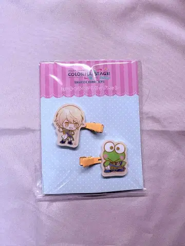 프로세카 산리오 콜라보 미니 캐릭터 헤어 클립 세트 텐마 츠카사