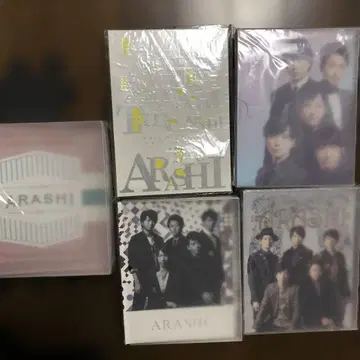아라시 사진 케이스 5개 세트