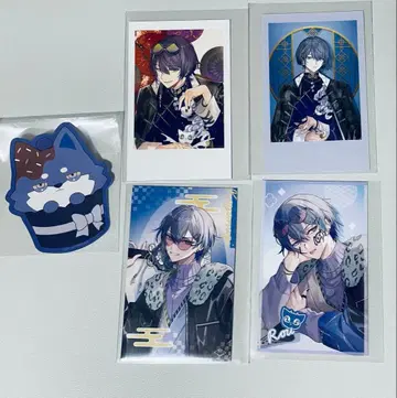 니지산지 코야나기 로우 트레이딩 카드 스티커 세트