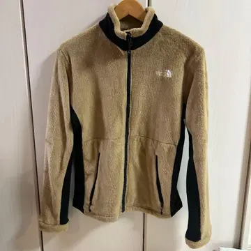 THE NORTH FACE 플리스 자켓 여성용 베이지 블랙