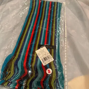 KNOTTING INN 스트라이프 머플러 부드러운 촉감 남녀 공용