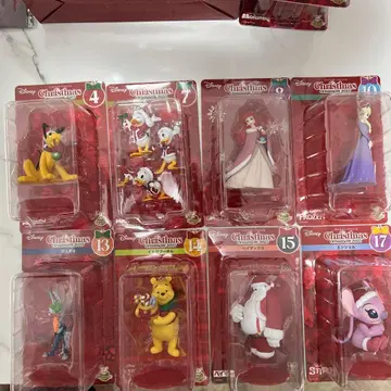 디즈니 크리스마스 ornament 2025 피규어 세트