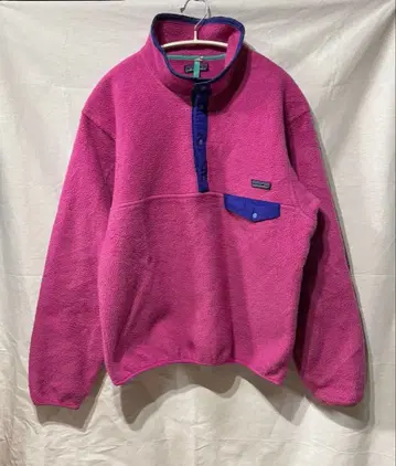 80s 파타고니아 신틸라 스냅 T 플리스