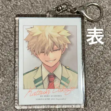 바쿠고 카츠키 폴라로이드풍 스티커 최강 점프 나의 히어로 아카데미아