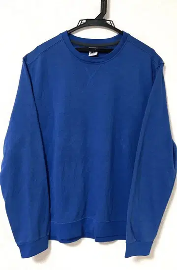 RUSSELL ATHLETIC 맨투맨 구제 의류 블루 M 사이즈