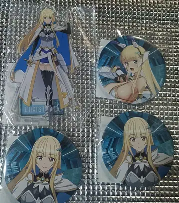 제비뽑기당 나는 성간 국가의 악덕 영주 아크릴 스탠드 캔뱃지 크리스티아나