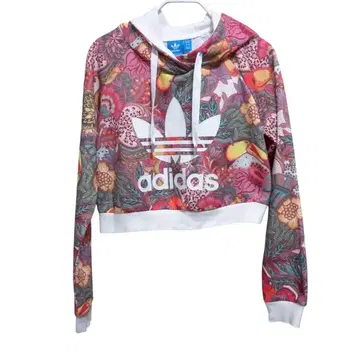 최종 가격 컨디션 최상 adidas 플라워 크롭 저지 M 데상트