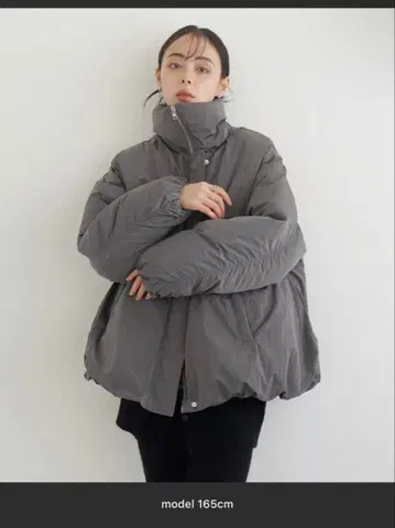 다운 자켓 그레이 lian