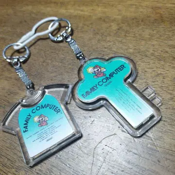 패밀리 컴퓨터 마리오 키링 세트