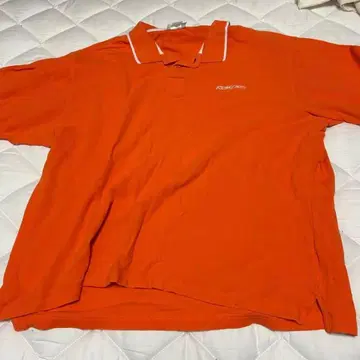 Reebok 오렌지 피케 셔츠