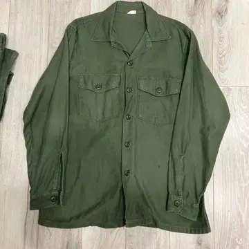 60s 미군 OG107 유틸리티 셔츠 밀리터리 셔츠
