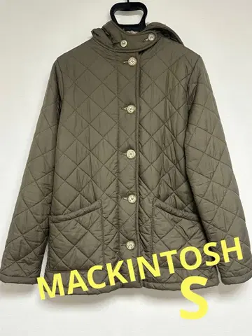 매킨토시 퀼팅 자켓 카키 S