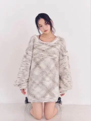 nuance puffy knit andequal