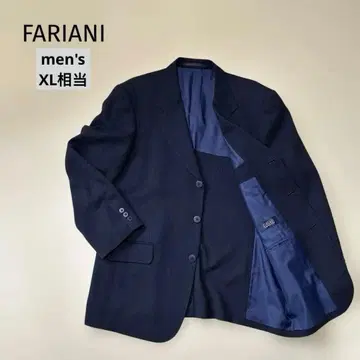 [FARIANISPORTIV] 네이비 블랙 스트라이프 자켓 XL 남성용