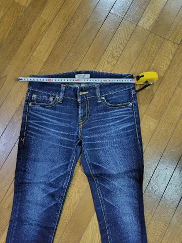 MOUSSY 스키니 데님 약 34cm 허리