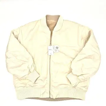 [ 미사용 ] earth 리버서블 블루종 L 여성용 MA-1